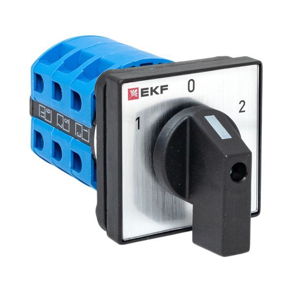 Переключатель кулачковый ПК-1-23 3П 25А "1-0-2" EKF pk-1-23-25