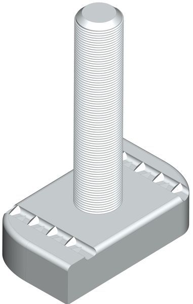 Болт STRUT 12х50 TDZ EKF stb12x50-TDZ