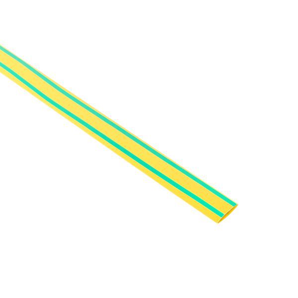 Трубка термоусадочная ТУТ нг 10/5 желт./зел. 1м (уп.50м) PROxima EKF tut-10-yg-1m