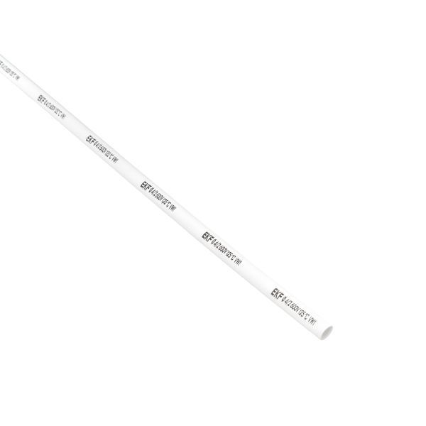 Трубка термоусадочная ТУТ нг 4/2 бел. 1м (уп.100м) PROxima EKF tut-4-w-1m