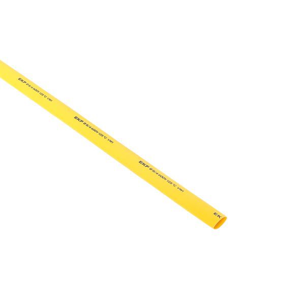 Трубка термоусадочная ТУТ нг 8/4 желт. 1м (уп.50м) PROxima EKF tut-8-y-1m