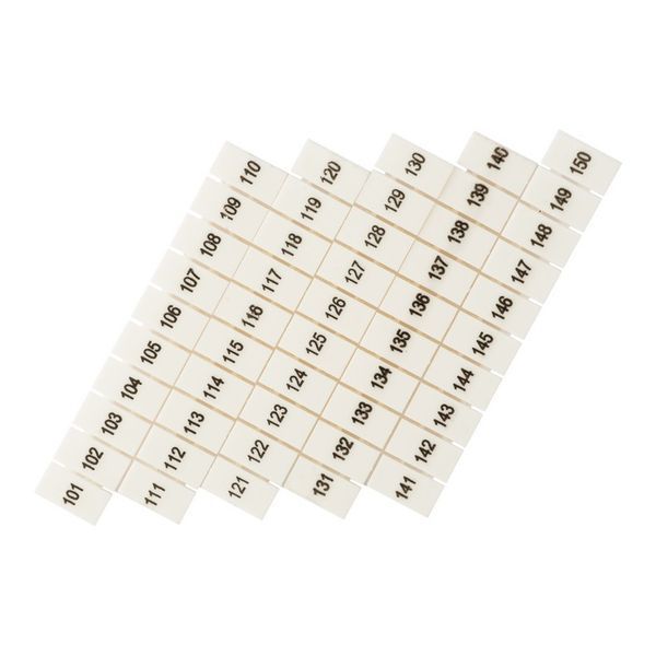 Маркеры для ST 1.5 с нумерацией 100-150 (уп.100шт) EKF zb-st-1.5-100-150