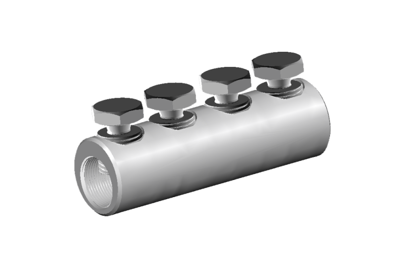 Соединитель болтовой 4СБ-2 70-120мм УХЛ3 (срыв. болт.) ГОФРОМАТИК zeta11011