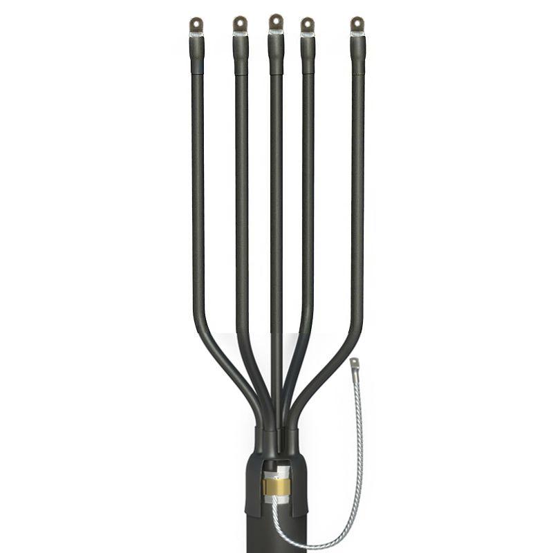 Муфта кабельная концевая универс. 1кВ 5 ПКВ(Н)Тпб-1 (150-240) с наконечниками (пластик с броней) ГОФРОМАТИК zeta21022