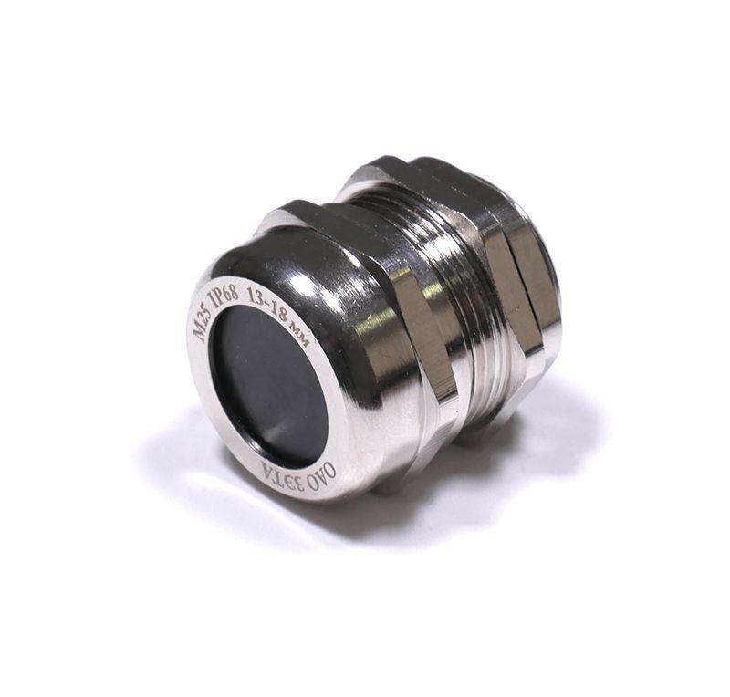 Ввод кабельный М 24х1.5 УТ1.5 IP66/IP67/IP68 d10-14мм латунь ГОФРОМАТИК zeta30103