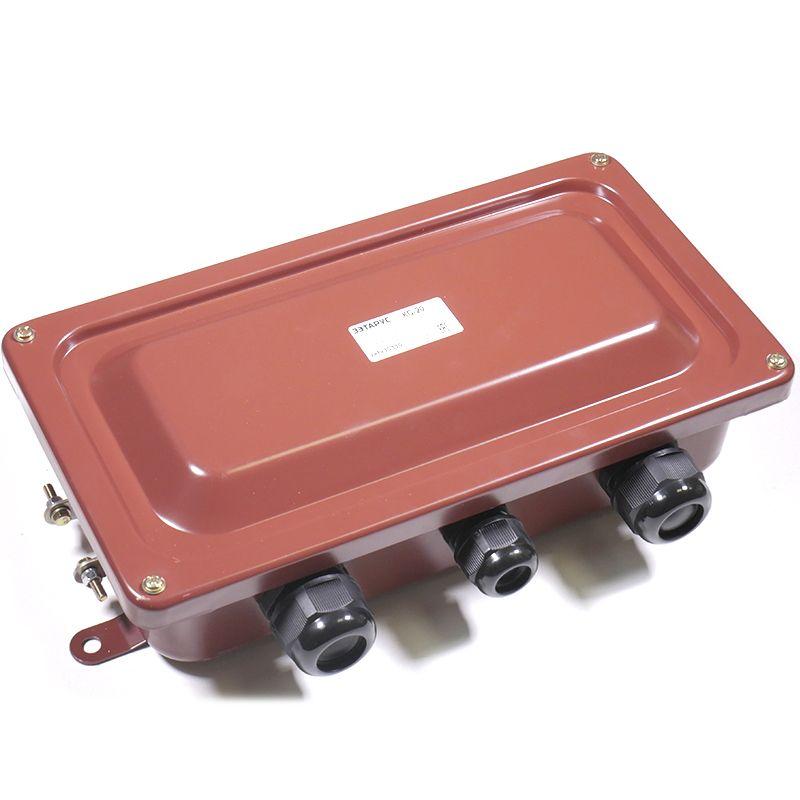 Коробка КС-20 У2 IP54 пластик. ввод ГОФРОМАТИК zeta30330