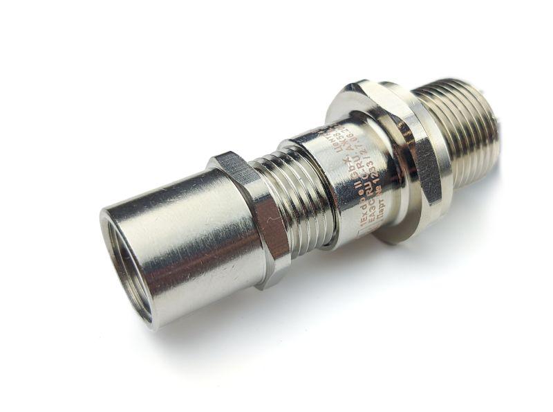 Ввод кабельный Ex ВКВ2ТВ-НС-М25-М20-14 1Ex db e II Gb X ГОФРОМАТИК zeta31728