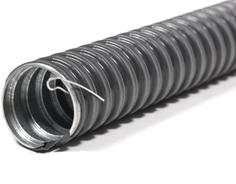 Металлорукав в ПВХ изоляции МРПИ НГ 32 d32мм с протяжкой (уп.20м) ГОФРОМАТИК zeta44408